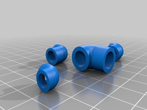 my attempt mm scale flow through pipe elbows 3d printing 3d print model - Mito3D