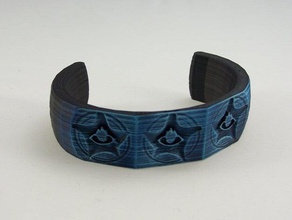 elder sign bracelet bracelets accessory cthulhu horror lovecraft magic talisman 3d print model - Mito3D