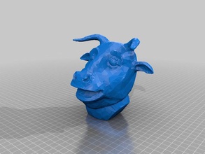 cow 5k yuanmingyuan 12 zodiac animals sculptures 3d print model - Mito3D