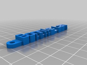 bonnie lam organization customized 3d print model - Mito3D