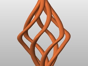 printable espiral brinco brincos 3d print model - Mito3D