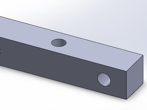 spool-Halter printrbot maker edition 8mm Stangen 3d Drucker - Zubehör einfache 1405 3d print model - Mito3D