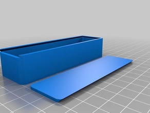 my customized parametric rounded sliding top box-kuldeep containers 3d print model - Mito3D