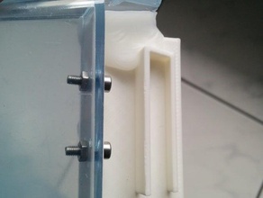 geladeira electrolux garrafa da prateleira guias de substituição partes 2425182033 3d print model - Mito3D