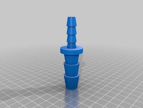 my customized hose barb adapter manifold kuldeep outdoor garden 3d print model - Mito3D