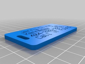 jerrys bagagli etichetta organizzazione personalizzato 3d print model - Mito3D