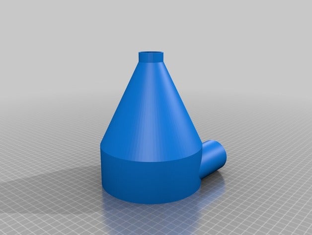 mi personalizados separador ciclónico de la máquina herramientas 3D print model - Mito3D