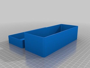 mon paramétrique personnalisé à coins arrondis de la boîte les conteneurs 3d print model - Mito3D