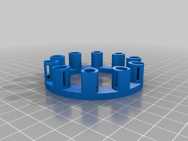 giant office rubber band loom fishtail maker bracelets customized 3D print model - Mito3D