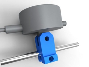 dial indicator mount reprap printer 3d accessories calibration 3d print model - Mito3D