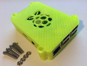 güvenli Güvenli raspberry pi b+ durumda bilgisayar case 3d print model - Mito3D