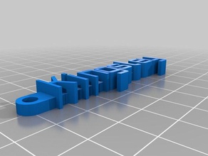 kingsley organización personalizado 3d print model - Mito3D