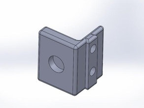 t-porta da ranhura do suporte magnético diy trava tslot 3d print model - Mito3D