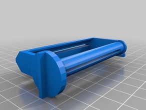 semplice dentifricio spremiagrumi bagno 3d print model - Mito3D