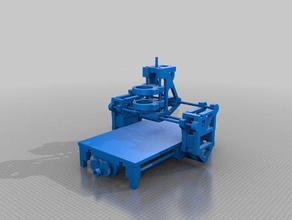 portalcyclone cnc referência de assembly a máquina ferramentas 3d print model - Mito3D