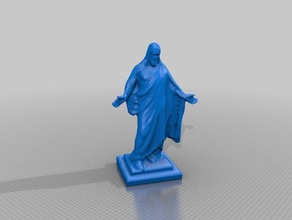 christus estatua otros 3d print model - Mito3D