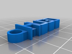 hugo organizasyon özelleştirilmiş 3d print model - Mito3D