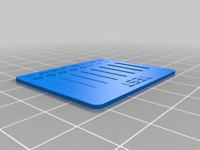 my customized wall gap test print v2 3d printing tests 3d print model - Mito3D