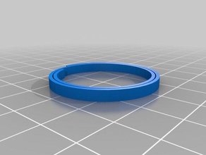 keyringspiral accessories customized 3d print model - Mito3D