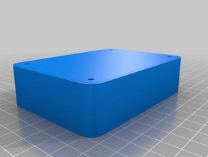 led matrix project enclosure electronics customized 3d print model - Mito3D