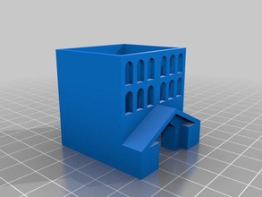 building practice buildings structures 3d print model - Mito3D
