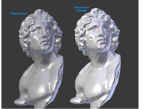alexander resculpt scan repair scans replicas great 3d print model - Mito3D