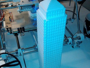canada place en haut des bâtiments structures 3d print model - Mito3D