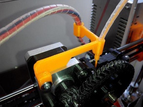filamento di filo guida holderw cleaner funzione 3d la stampante parti 3d print model - Mito3D