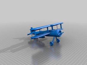 bi-plane sculptures 3d print model - Mito3D