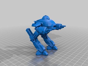 ed-209 applicazione droid robocop r2-d2 pilota modello i robot star wars 3d print model - Mito3D