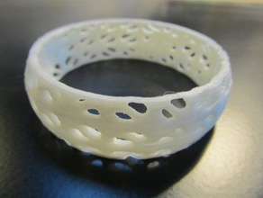 bracelet n ° 2 les bracelets sauterelle bijoux paramétrique 3d print model - Mito3D