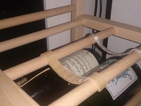 cremalheira do vinho ponte a cozinha jantar hutten ikea ikeahack 3d print model - Mito3D