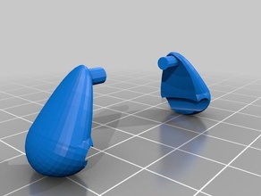 malizioso dinosauro giocattolo art toys kidrobot munny 3d print model - Mito3D