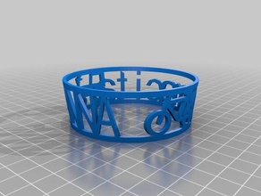 mommacitas manica della tazza cucina pranzo personalizzato 3d print model - Mito3D