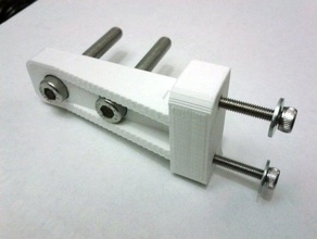 shapeoko belt clamp 3d printer parts customizer mxl 3d print model - Mito3D