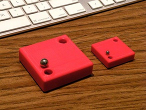 bola labirinto cego quebra-cabeças jogo brinquedo 3d print model - Mito3D