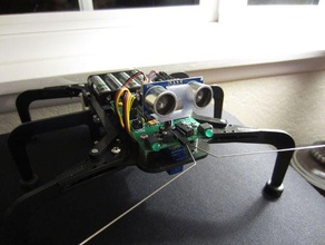 dirsek hc-sr04 Ultrasonik modül l Robotik sonar 3d print model - Mito3D