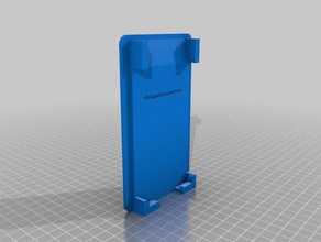 iphone 5 wall dashboard mount mobile 3d print model - Mito3D