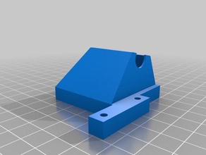 lulzbot taz Düse cooling fan shroud 3d Drucker - Zubehör budaschnozzle 3d print model - Mito3D