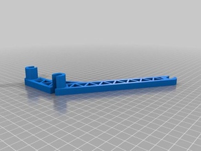 soportes filamento prusa i2 3d de la impresora accesorios el titular openscad soporte bobinas 3d print model - Mito3D