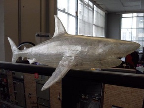 great white shark sculptures fish ocean creatures sharks sharkweek week z18 print 3d print model - Mito3D