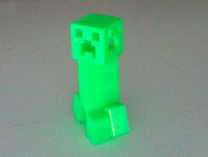minecraft creeper statue vidéo jeux 3d print model - Mito3D