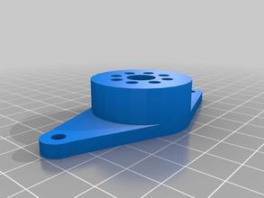 octal base tube socket electronics vacuum 3d print model - Mito3D