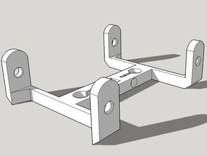 printrbot simple metal spool-Halter 92-mm-Spulen 3d Drucker Zubehör 3d print model - Mito3D