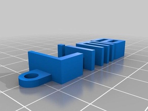 lima portachiavi organizzazione personalizzato 3d print model - Mito3D
