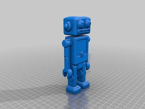 Marionetten-bot Modell Roboter 3d develop3d machen bot 3d print model - Mito3D