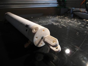 pneumatichydraulic Zylinder diy openscad osat gedruckt Roboter 3d print model - Mito3D
