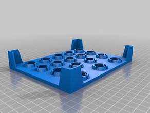 meu cust 4 linha juicetray as ferramentas personalizado 3d print model - Mito3D