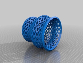 funky vase 4 Skulpturen 3d print model - Mito3D