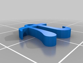 pi pendant keychains math necklace symbol 3d print model - Mito3D
